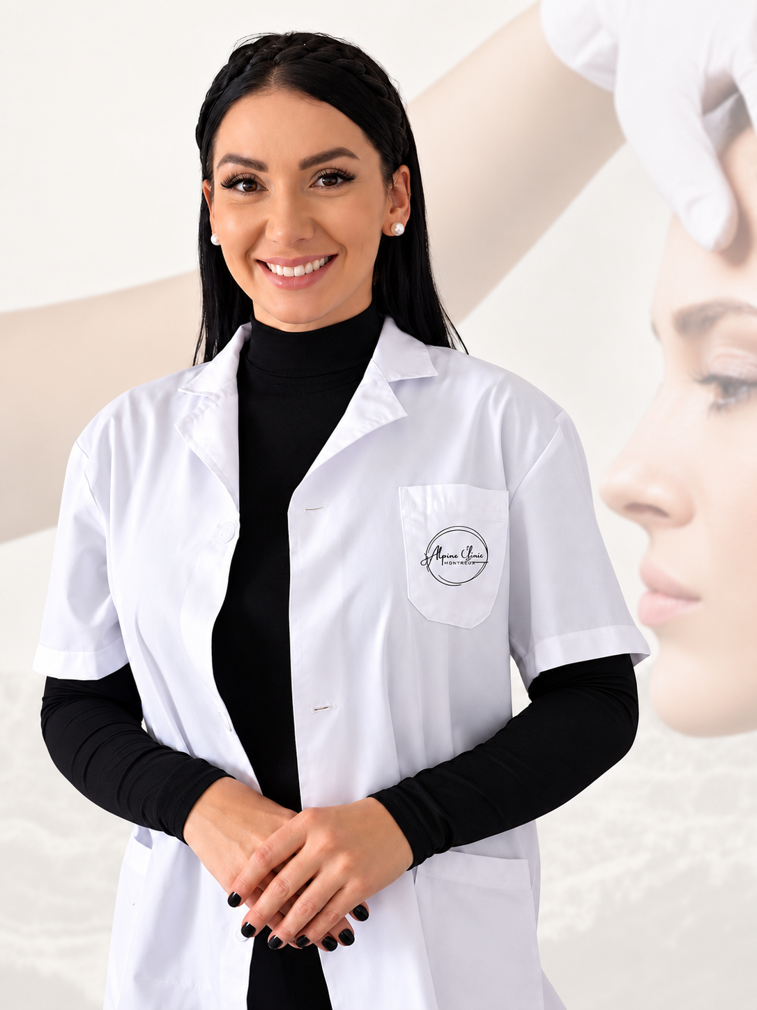 Aneta, spécialiste en soins dermatologiques à la Clinique Alpine